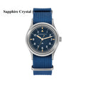 Militado ML14 36mm Watch VH31 Sweep Second Quartz Movement Watch Sapphire Crystal Super Luminous BGW9 C3 100m Waterproof Watches