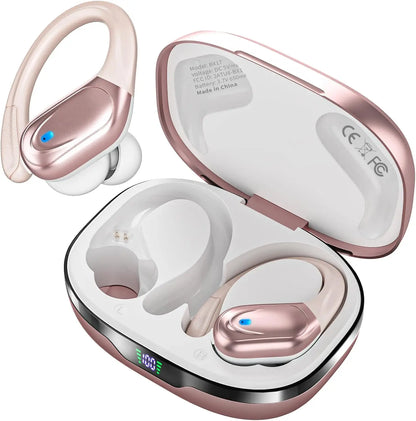 Wireless Sport Earbuds – 80H Battery, ANC & IPX7