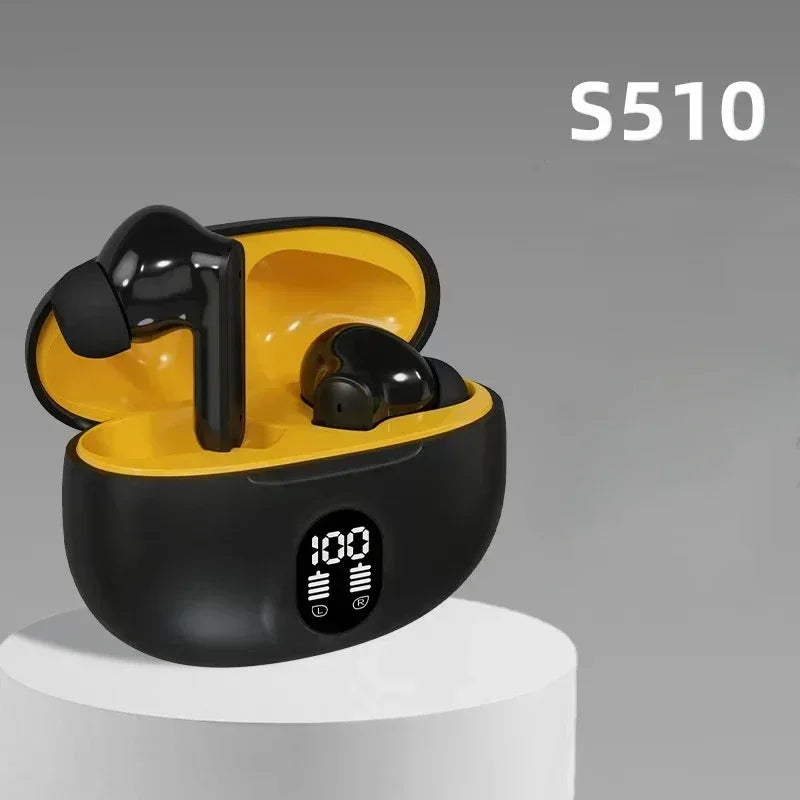 Wireless Earbuds 895B – BT 5.3, LED Display, Sport