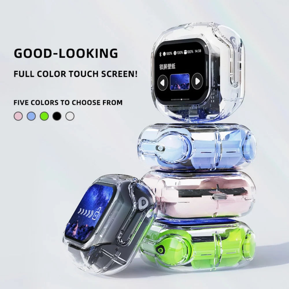 TWS Earbuds – LCD Screen, HiFi, Noise Reduction