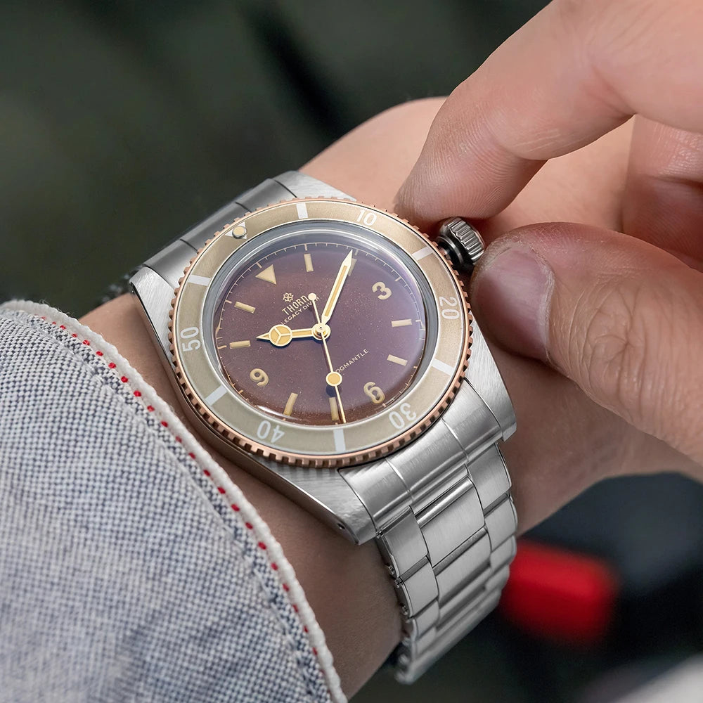 Thorn T028 Bronze Dive Watch – PT5000 Automatic, 20 Bar, Sapphire, 37mm