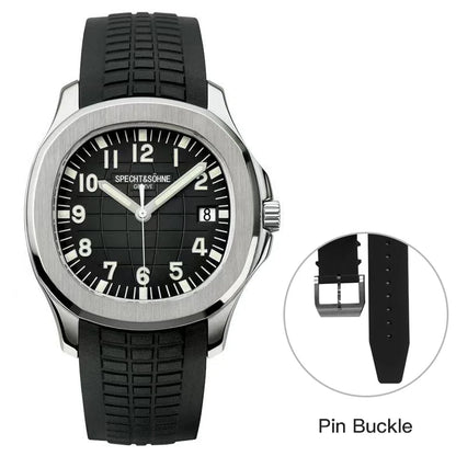 Specht & Söhne Automatic Sport Watch – Green Sapphire, 50M