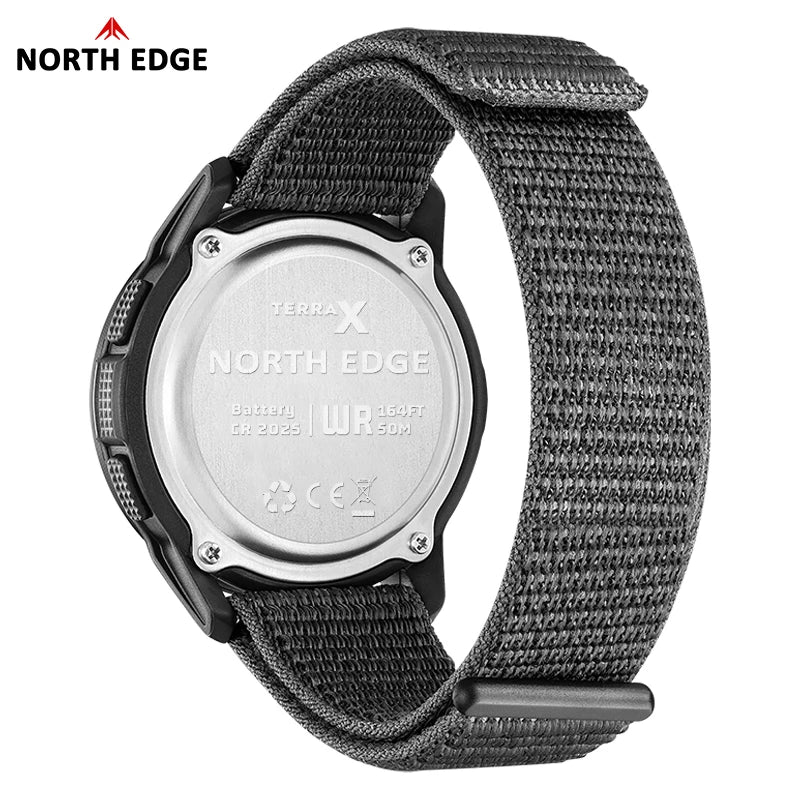 NORTH EDGE TERRAX Men’s Sport Watch – 50M Waterproof
