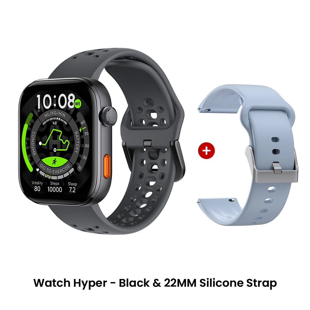HAYLOU Watch Hyper | 1.97" AMOLED Dual-Band GPS Smartwatch
