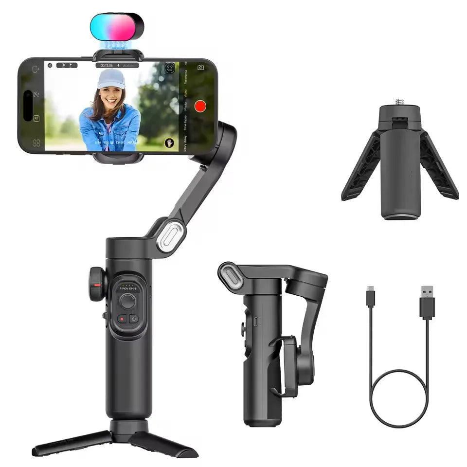 AOCHUAN Smart XE 3-Axis Gimbal Stabilizer – iPhone & Android