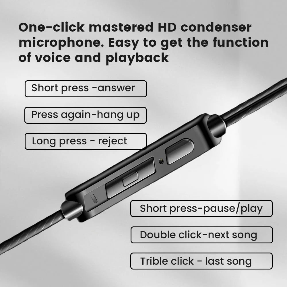 AK6 Gaming Earbuds – 3.5mm, HiFi, Sport