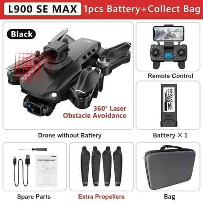 L900 Pro MAX 4K GPS Drone – Brushless Motor