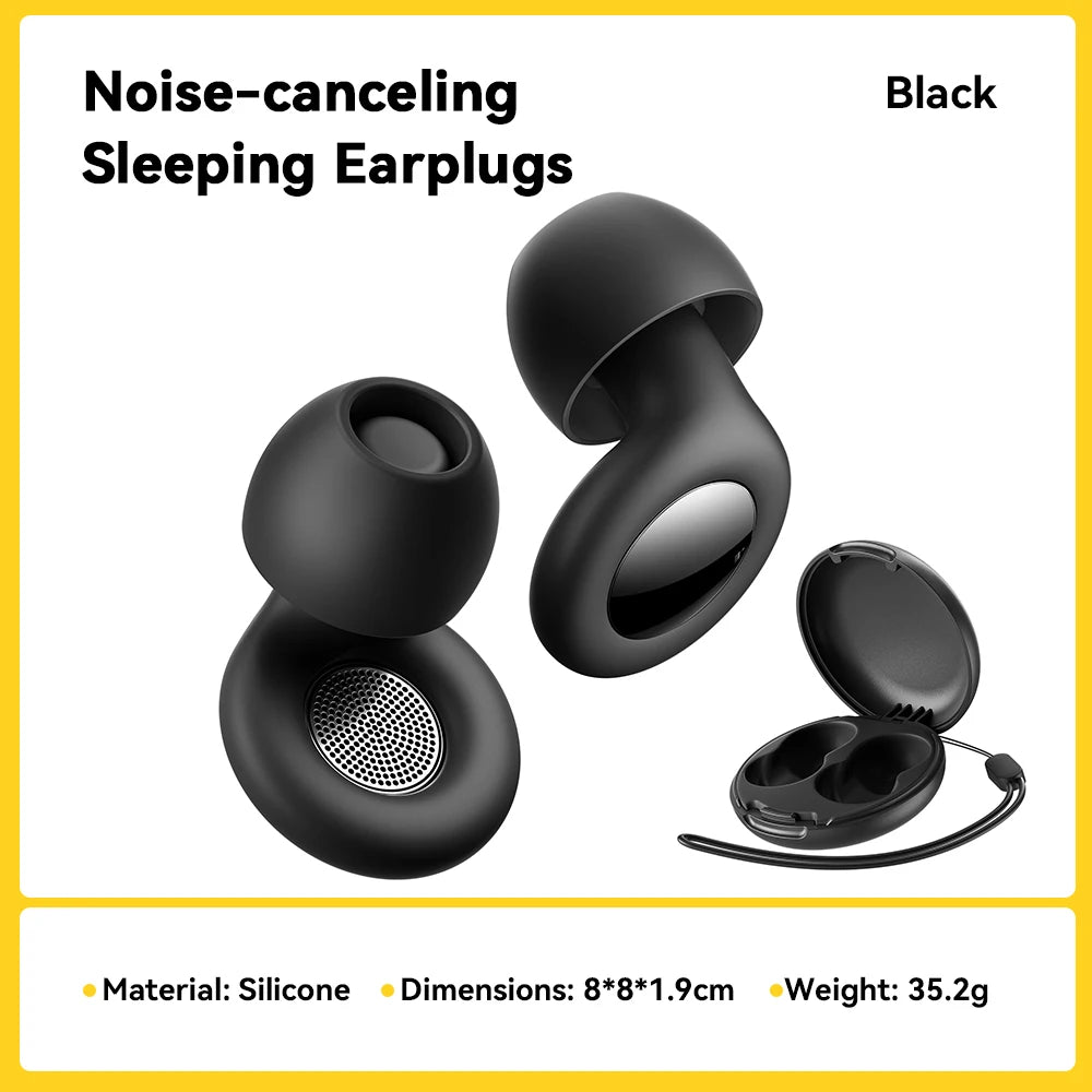 ESSAGER Sleep Earplugs – Silicone, Noise Cancelling