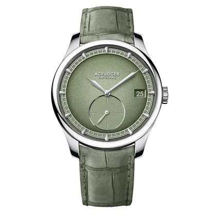 AGELOCER Petite Seconde Automatic Watch – In-House Movement, Luxury Men's Timepiece
