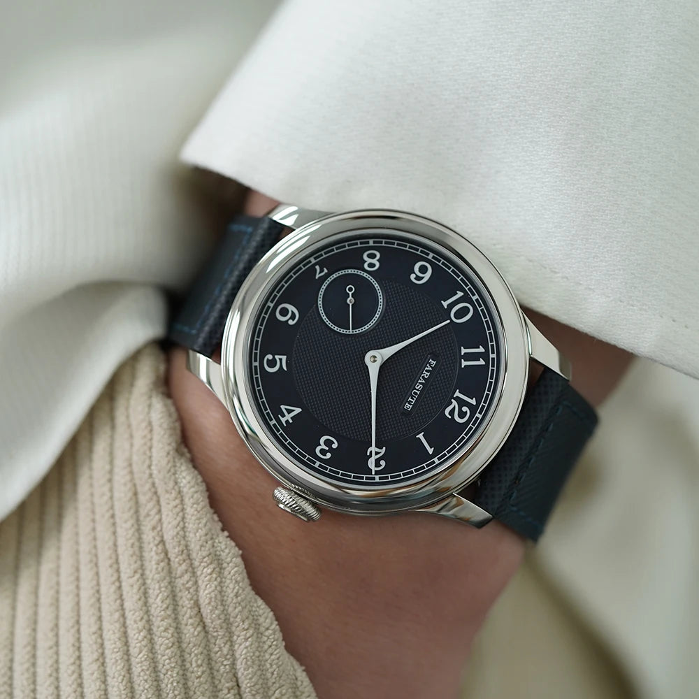 FARASUTE Retro Manual Mechanical Watch – 80-Hour Power Reserve, Small Seconds