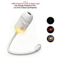 GizmoLaxy Galaxy Star Projector – USB Night Light for Car, Bedroom & Tent