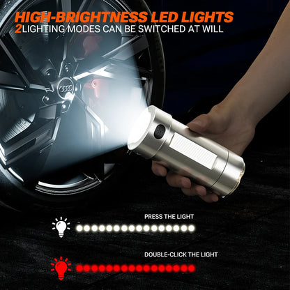 SZUK Cordless Car Vacuum & Blower – 20KPa Handheld Cleaner with HEPA Filter & LED Light