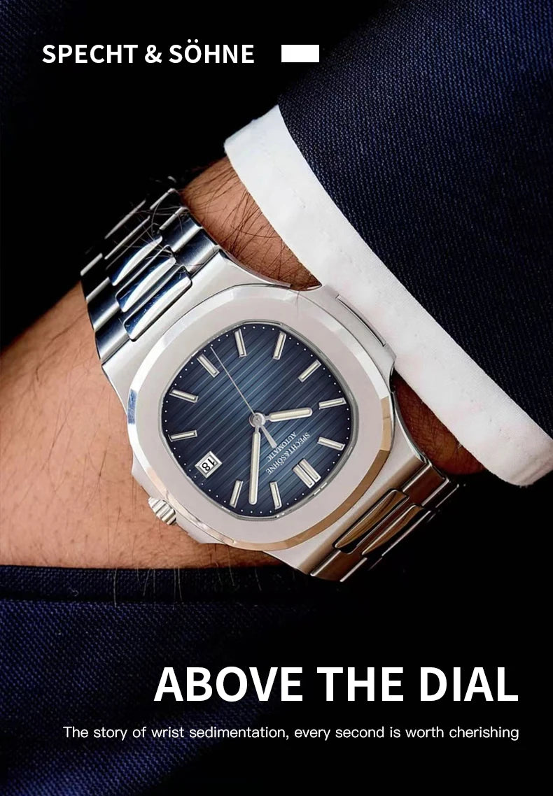 Specht & Söhne Classic Automatic Watch – Miyota 8215, Sapphire, 40mm