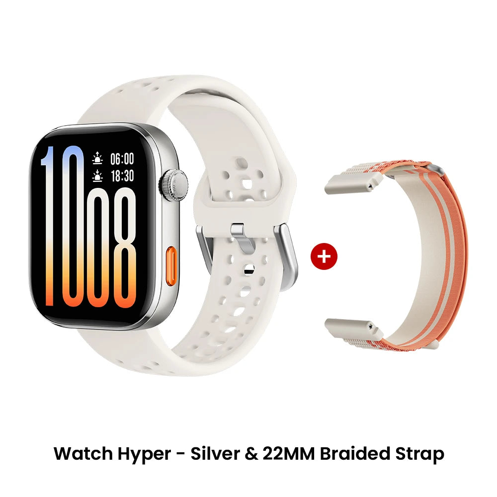 HAYLOU Watch Hyper | 1.97" AMOLED Dual-Band GPS Smartwatch