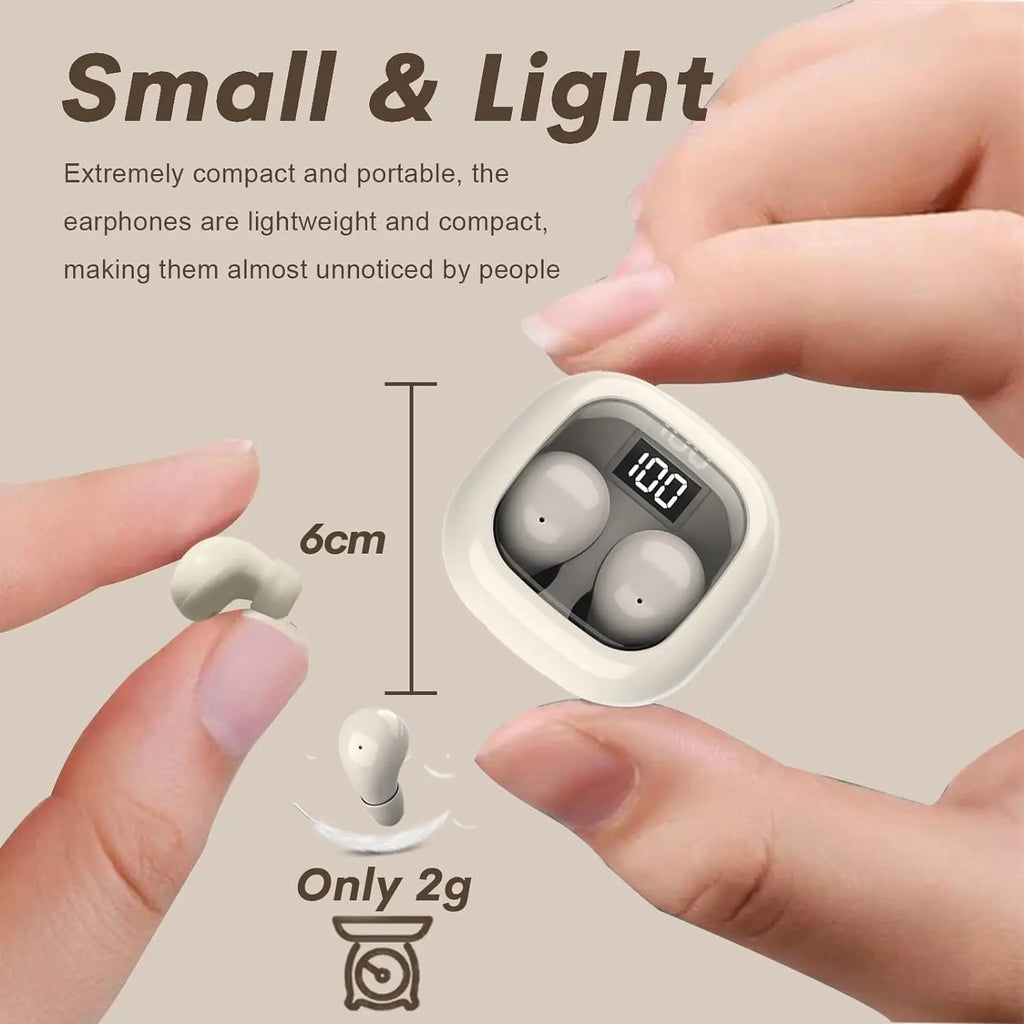 Mini Sleep Earbuds – Wireless, Invisible, Noise Reduction