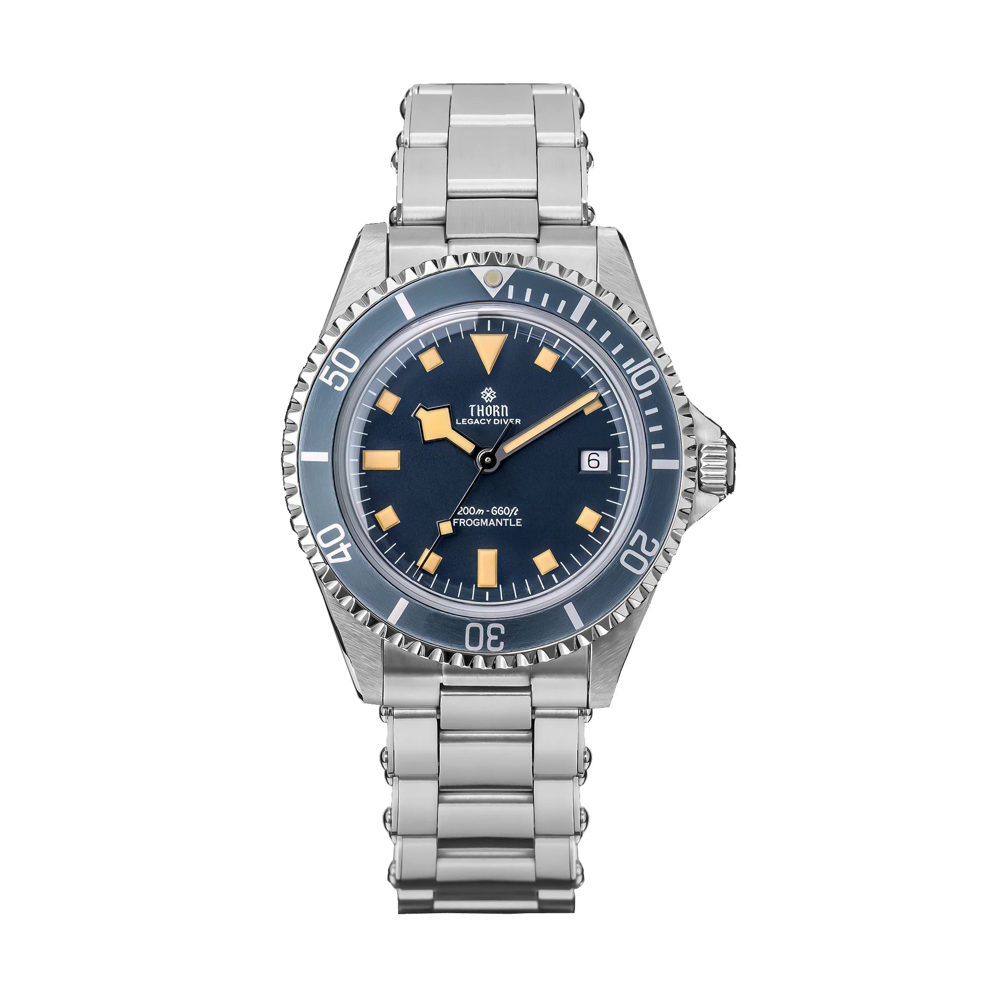 THORN T023 V4 Automatic Diver Watch – 40mm PT5000, Sapphire, 200m Waterproof