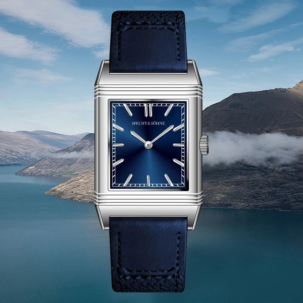 Specht & Söhne Overturn Square Watch – Ultrathin Quartz, 25.5mm