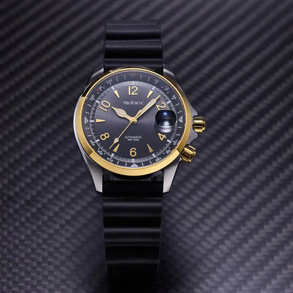Milifortic S089 Field Sport Watch – 39.5mm Automatic, Compass Bezel, Sapphire