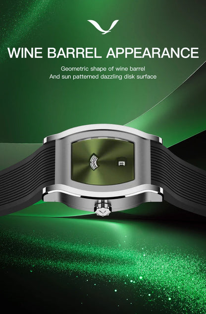 Specht & Söhne Jump Hour Automatic Mechanical Watch – Sapphire Crystal