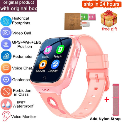 KGG 4G Kids Smart Watch | GPS WiFi Video Call & SOS