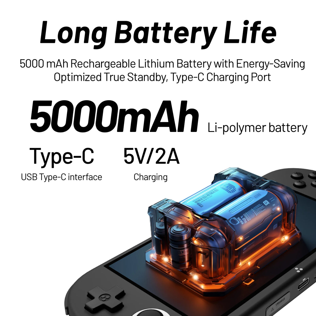 Trimui Smart Pro S Handheld Console – 4.96" IPS