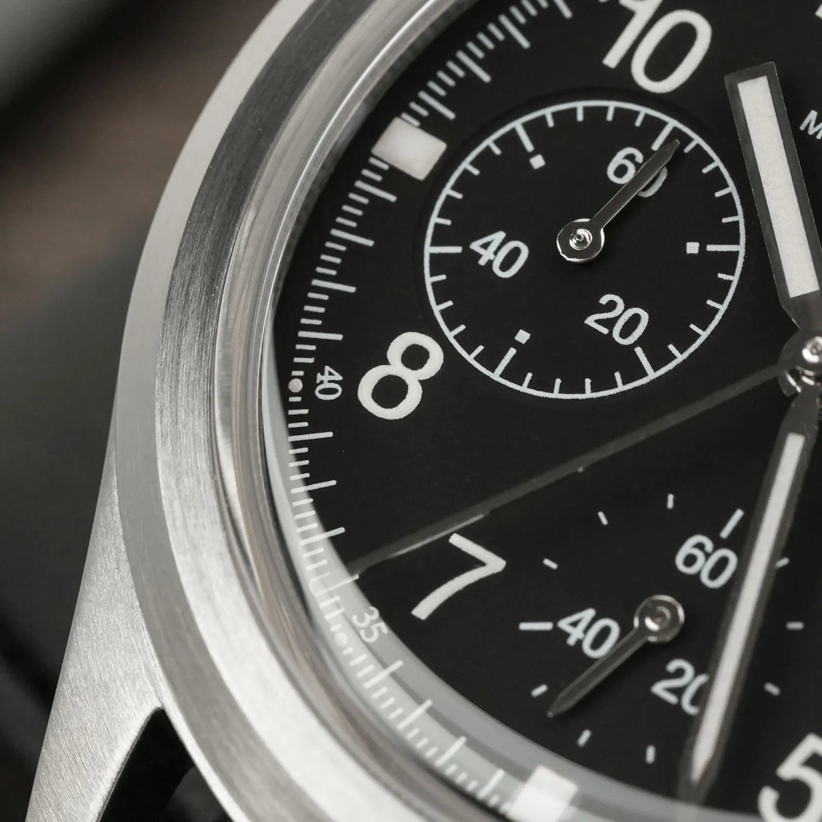 Militado ML26 Chronograph Watch – VK63 Quartz, 36.5mm, 100M, Screw-Down Crown