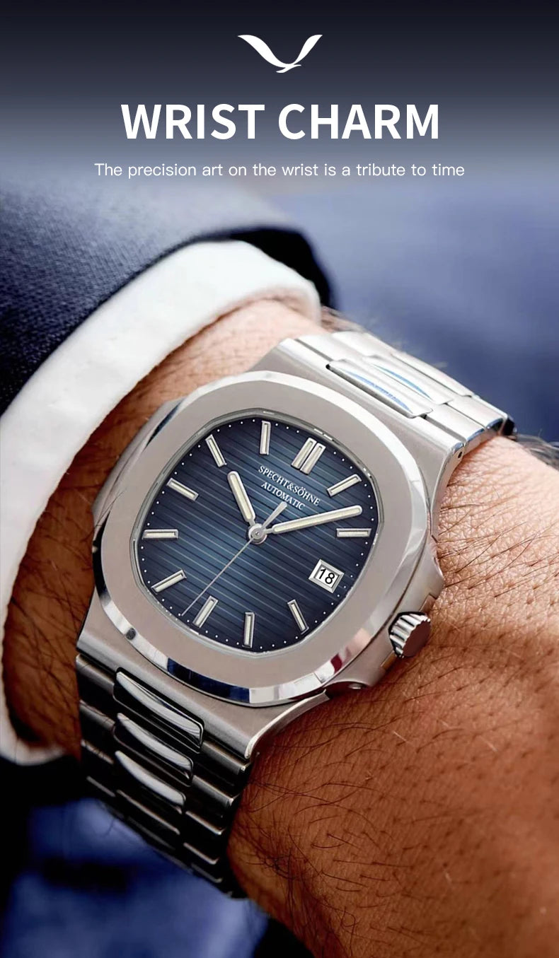 Specht & Söhne Classic Automatic Watch – Miyota 8215, Sapphire, 40mm