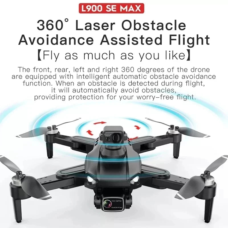 L900 Pro MAX 4K GPS Drone – Brushless Motor
