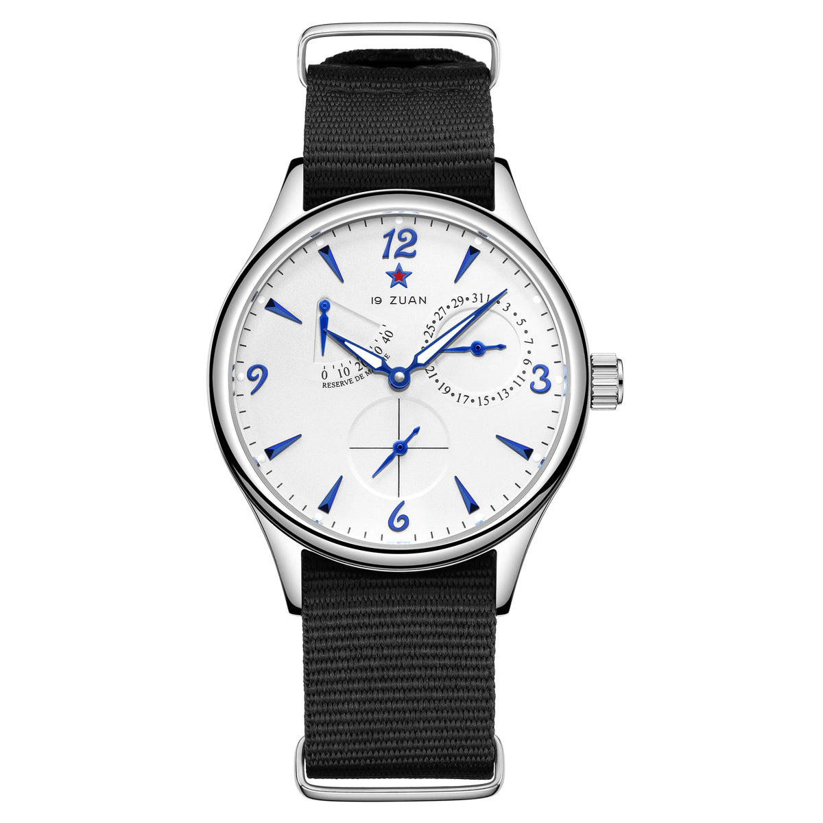 TIME TOKEN Retro Pilot Automatic Watch – ST1780 Movement, 40mm, Sapphire