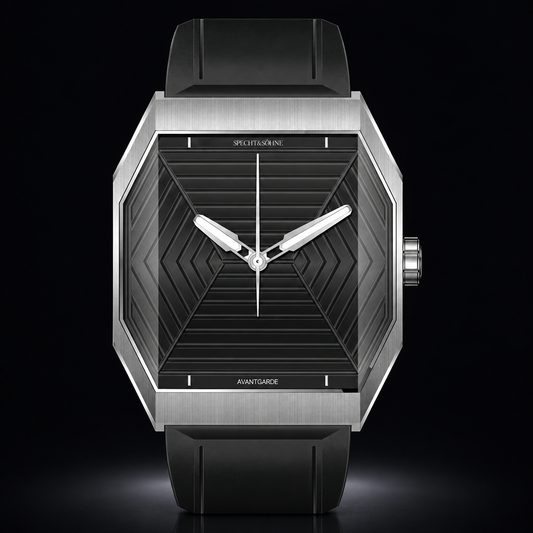 Specht & Söhne Octagon Sport Watch – VH31 Sweep Quartz, 3D Sapphire, 36.5mm