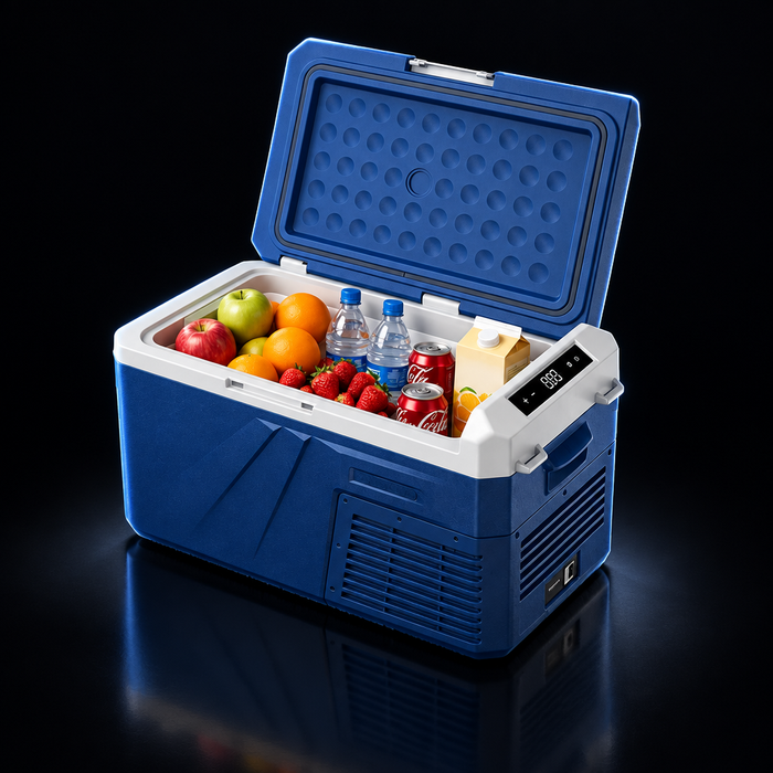 ALPICOOL car fridge, dark studio