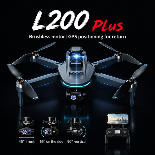 L200 Plus 4K GPS Drone – 3-Axis Gimbal
