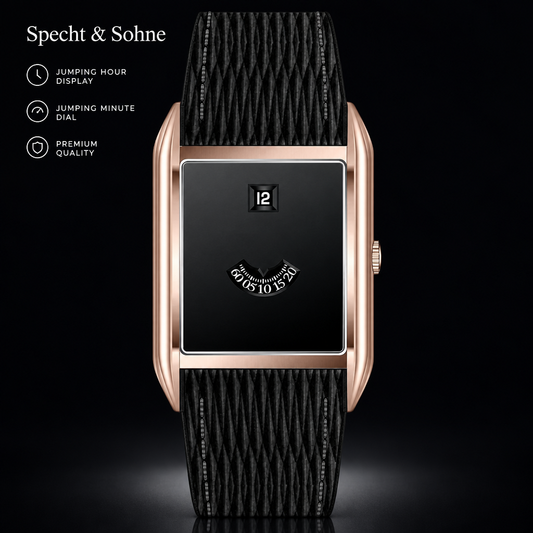 Specht & Söhne Creative Seagull St17 Jumping Hour Watch – Retro, Sapphire, 5Bar
