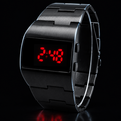 TADA LED watch, dark studio